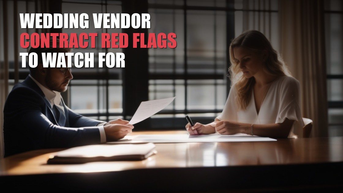 Wedding Vendor Contract Red Flags Every Couple Should Know