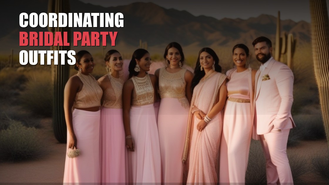 Coordinating Bridal Party Outfits for Indian Weddings