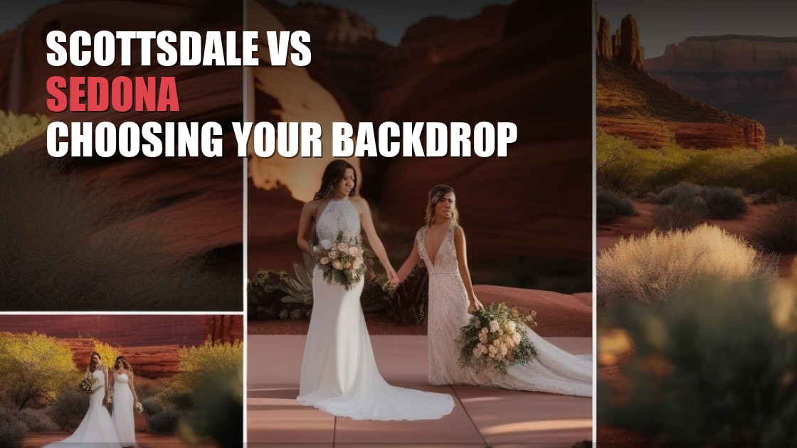 Scottsdale vs Sedona: Choosing Your Wedding Backdrop