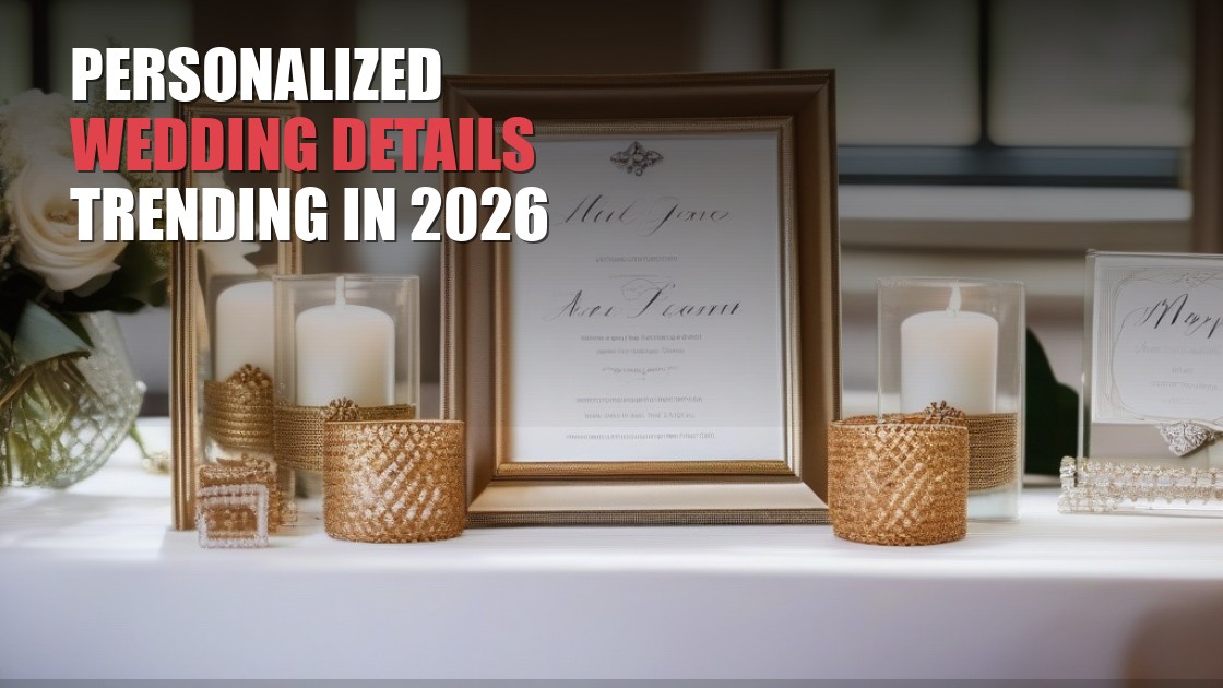 Personalized Wedding Details Trending in 2026